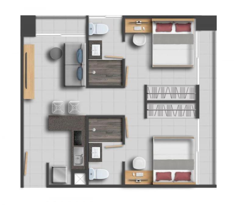 Livup Suites En Zona Iteso 萨波潘 外观 照片